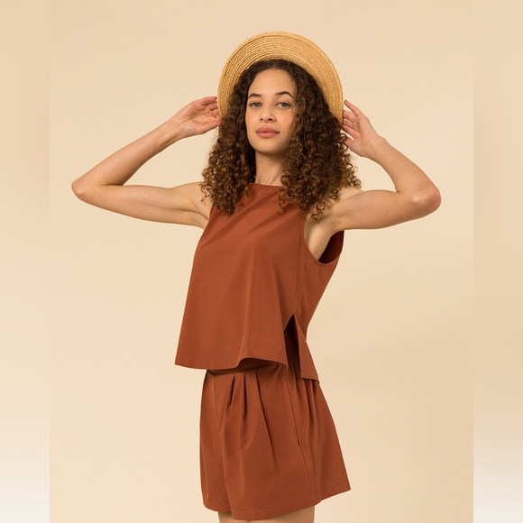 Wayre Boxy Shift and Snap Tank Top Sleeveless Shirt Size XXS - Picture 3 of 12